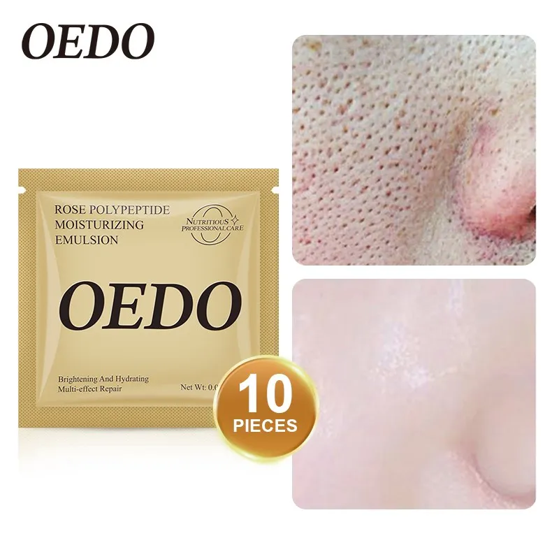 10pcs Rose Moisturizing Emulsion Skin Care Whitening Face Care Anti-Aging Anti Wrinkle Cream Oil-control Water Lock lotion Skin Care Set Facial Cream