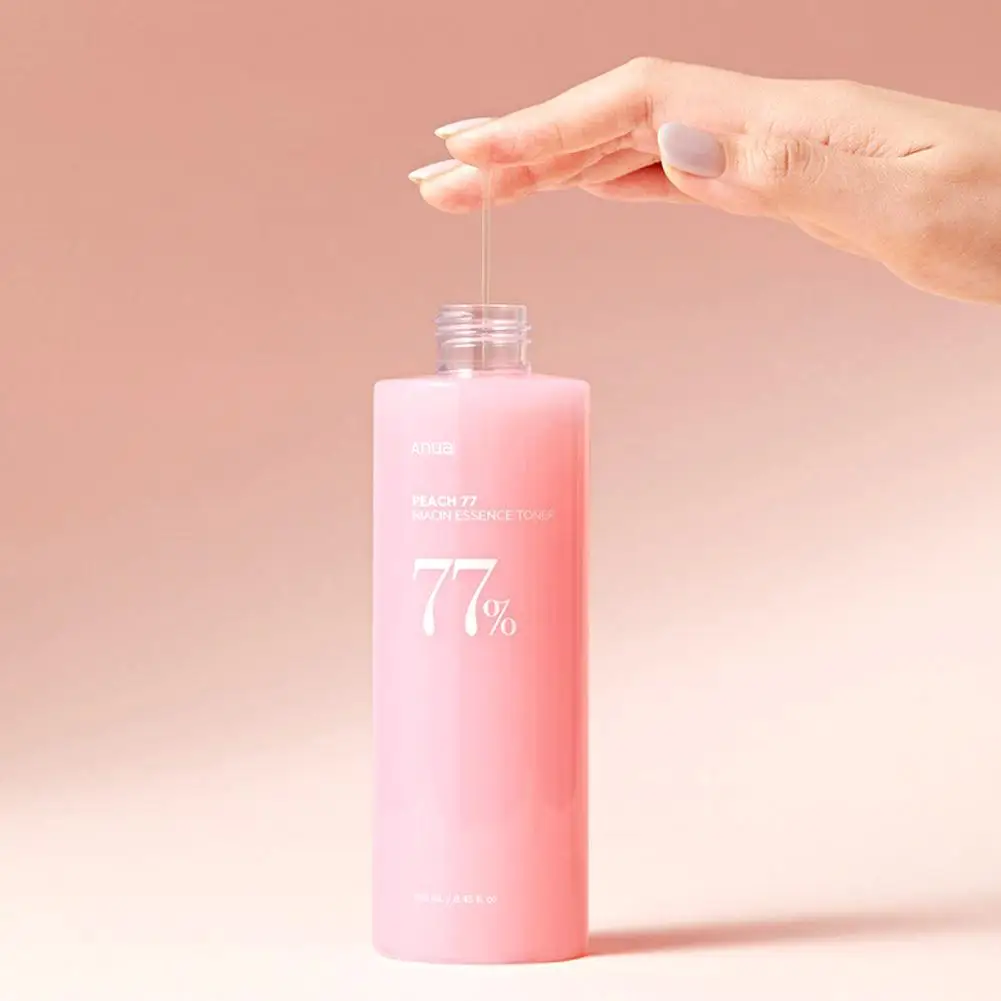 Peach 77% Nicotinic Acid Essence Conditioning Toner 250mL Moisturizing Brightening Facial Skin Korean Cosmetics 5