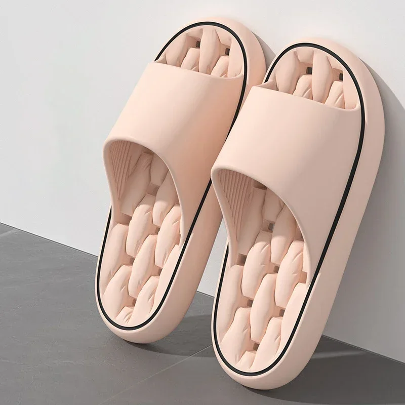 Slippers Sandals Thick Platform Bathroom Home Slippers Women Fashion Soft Sole EVA Indoor Slides Woman Sandals Summer Non-slip Flip Flops