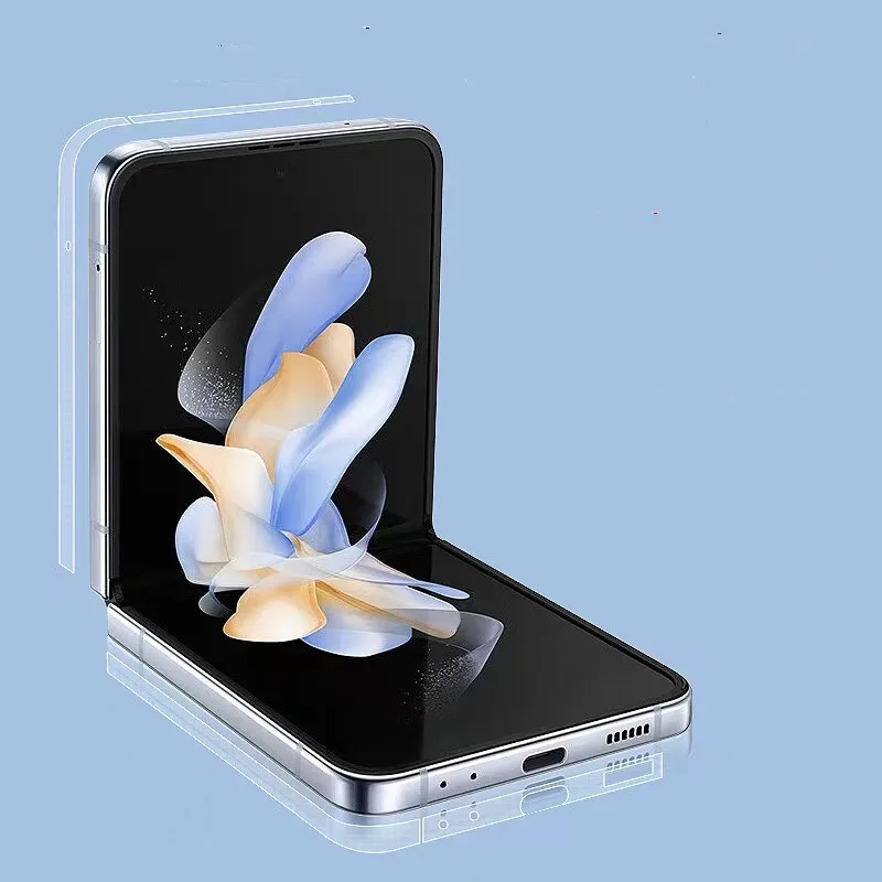 3 Pezzi Per Samsung Galaxy Z Fold 4 3 2 Vivo Side Decal Skin Screen Protector Film Clear Frame Protection Cover 3M Wrap Sticker