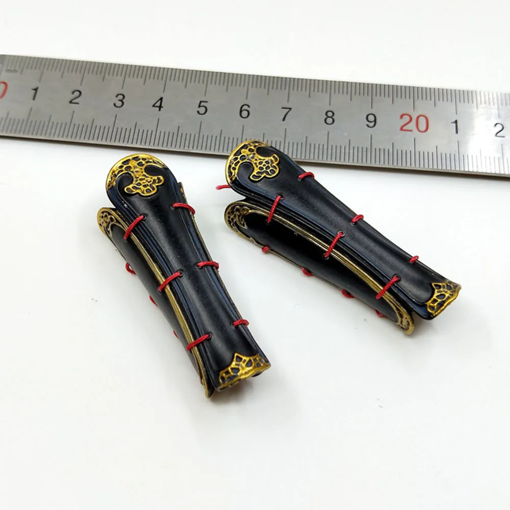

1/6 KYStudio KY2022-01 Vintage Japan Samural Warrior Girl Battle Metal Material Leg Knee Armor Armor Accessories Fit 12" Action