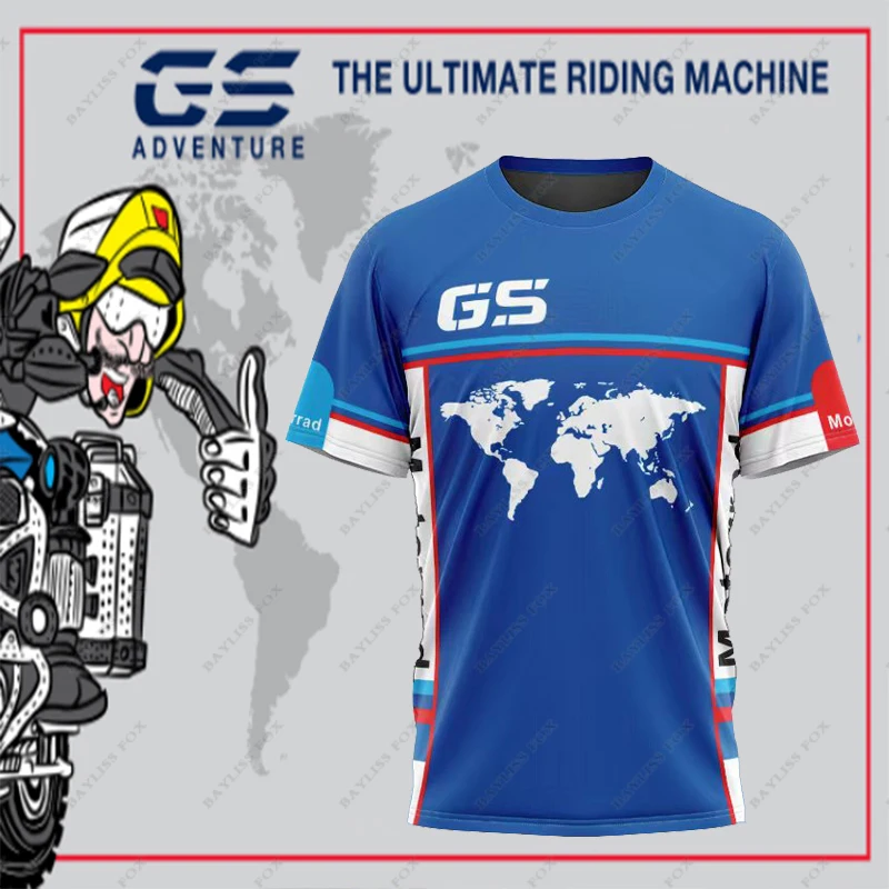 New For BMW T Shirt Motorrad R1250 R1200 F750 F850 GS Travel Racing ...