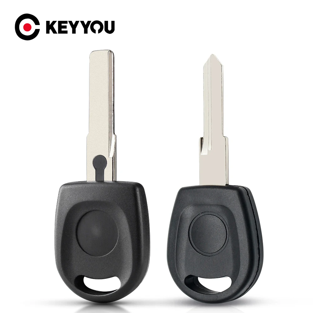 

KEYYOU 10pcs For VW Transponder Key Shell Case Car Key Blank For Passat B5 Voayage Golf Jetta Polo Bora HU66 HU49 Blade