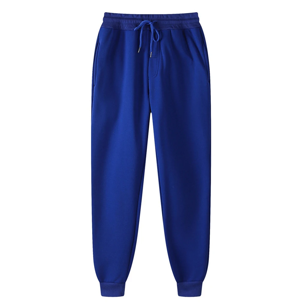 Baggy Fleece Joggers Pants Unisex Active Wear Men Trackpants Casual Trousers Wholesale Plain Purple Pants For Men Pantalon Homme 4