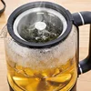 1.3L Tea Maker 4 Gear Black Tea Pu'er Glass SteamTeapot Automatic Keep Warm Electric Kettle Multifunction Home/Office Health Pot 5