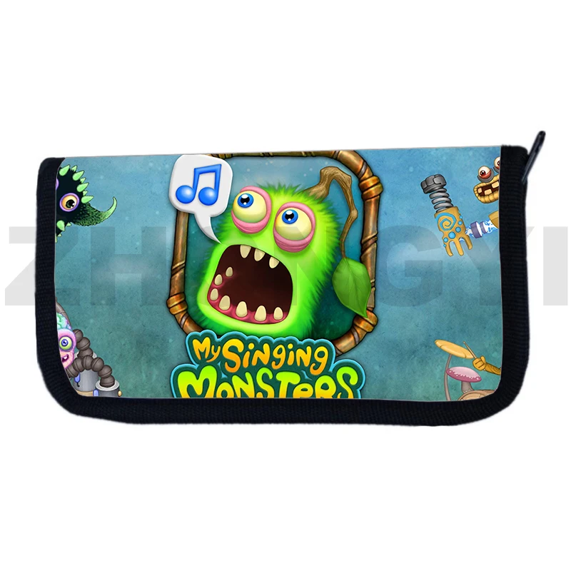 Cartoon Video Game My Singing Monsters Cute Wallet Adolescente Cosplay Portamonete Trend Portafogli Per Le Donne Pochette Money Bag Cash Bag