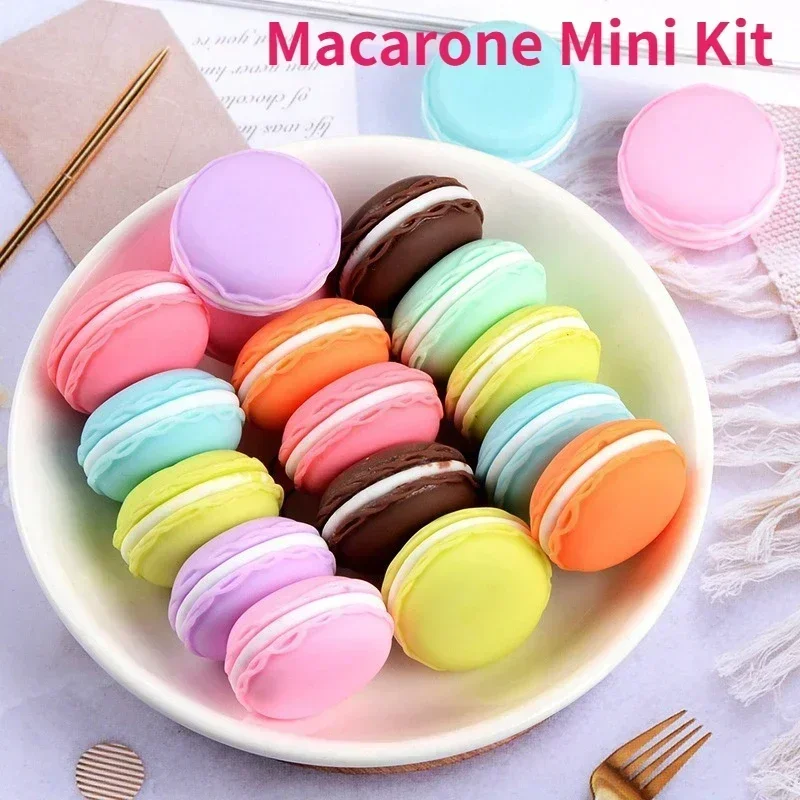 

Милая Мини-коробка для хранения Макарон карамельных цветов, шкатулка для ювелирных изделий, контейнер для таблеток, бутылка для таблеток, коробка для лекарств