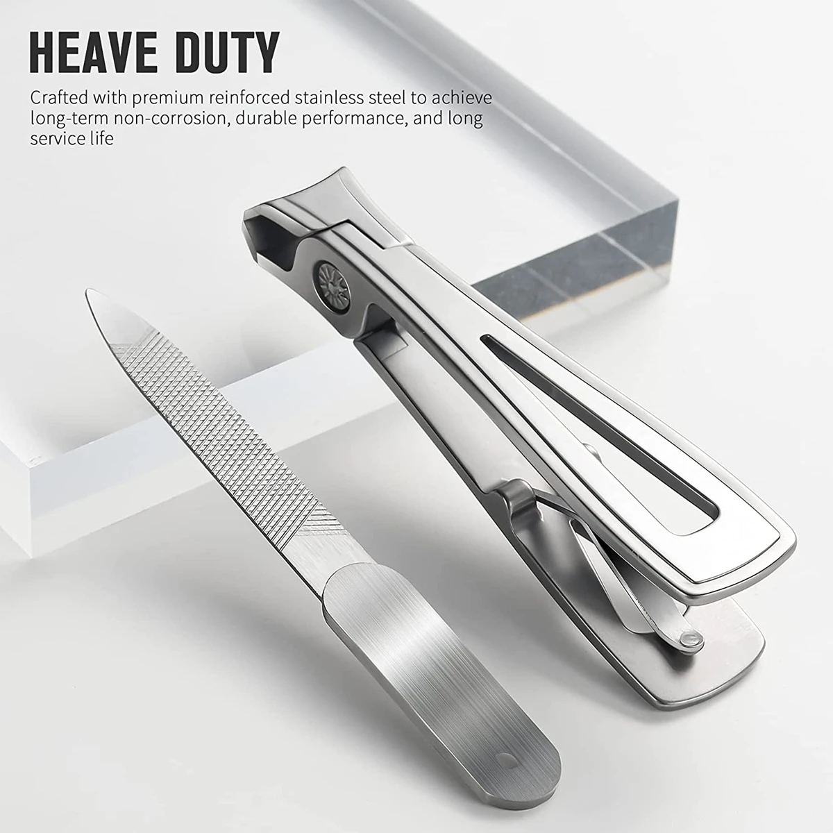 Titanium Plated German Stainless Steel Nail Clippers Use Medical Grade High  Carbon Nail Clippers to Trim Thick or Hard Nails - AliExpress