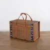 Camping Portable Storage Box Hand-Woven Basket Folding Bamboo Basket  Picnic Basket Pastoral Bamboo Woven Bamboo Products 5
