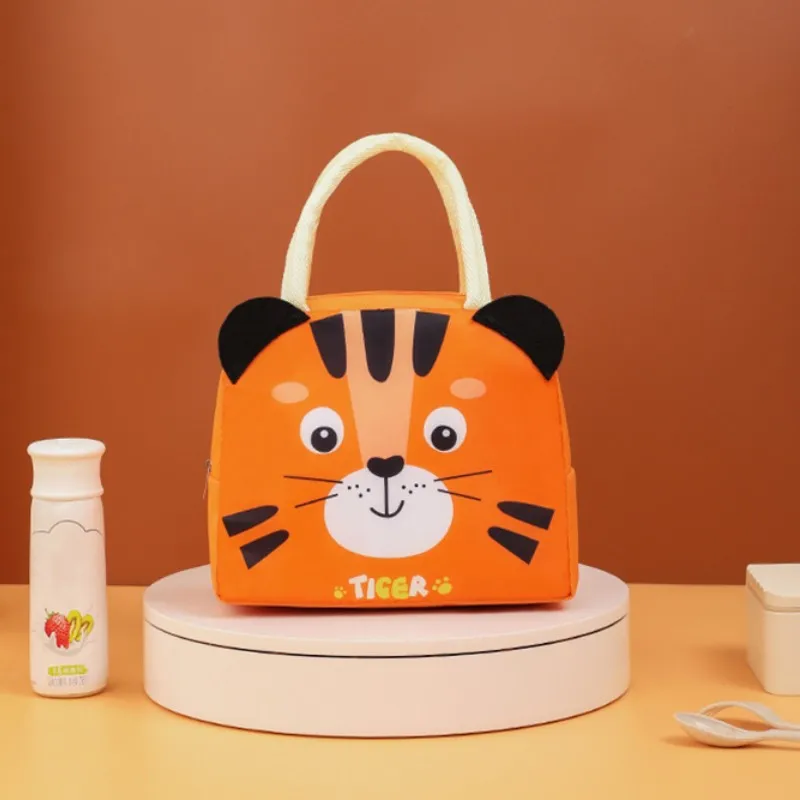 1pcs Kawaii Portable Fridge Thermal Insulated Lunch Box Tote Food Small Cooler Bag Pouch