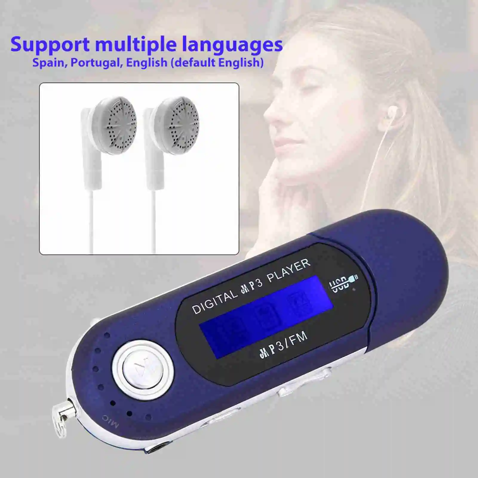 Portable Music MP3 USB 6