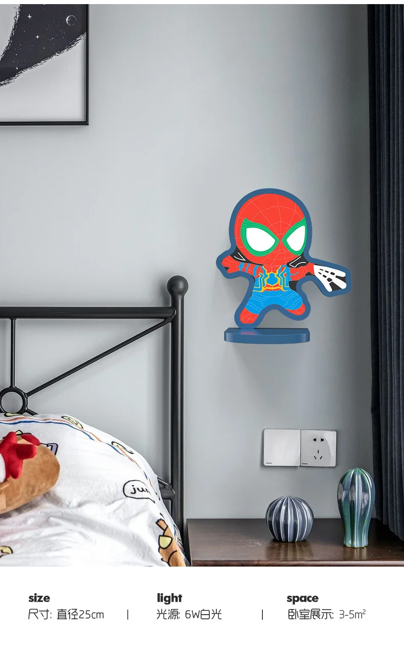 

Modern LED Wall Lamp For Hall Living Room Bedroom home Decorative Lights Cartoon LED Wall sconce lights for bedside kids room