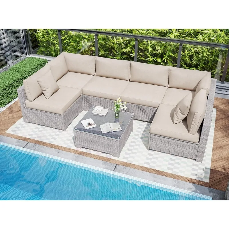 KIGOTY Patio Furniture Set 2