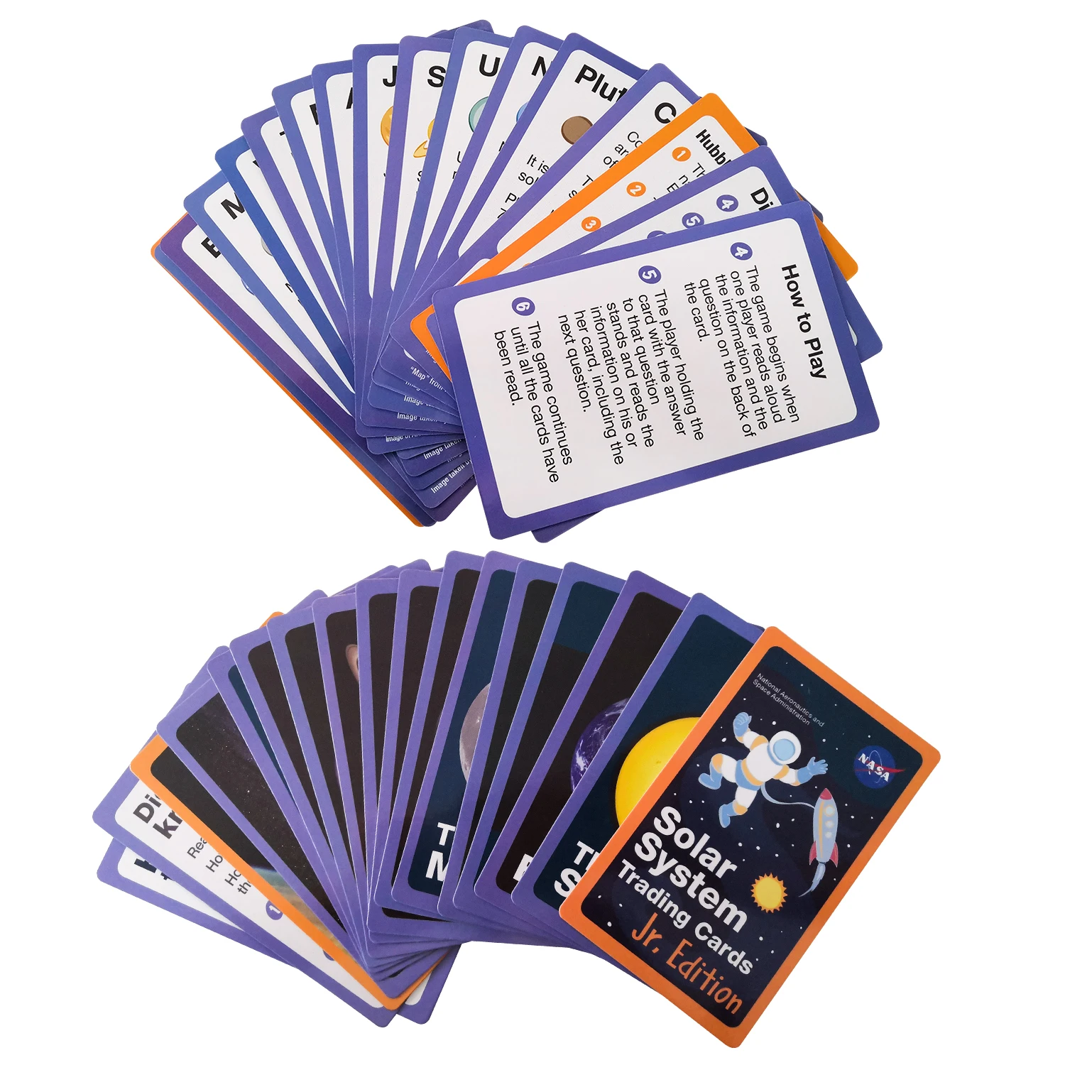 17 Cards Space Solar System Star Educational Flash Card for Toddlers English card for 2-4 years kids children learning toys 5