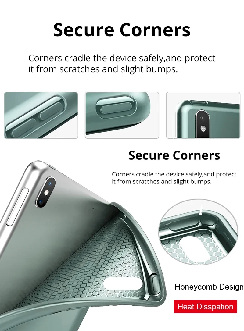 For Huawei MatePad Air 11.5 X8 Pro X9 11.5 PU Leather Stand Cover For MatePad Pro 10.8 V6 V7 10.4 V7 V8 T10 M5 Lite 10.1 Case