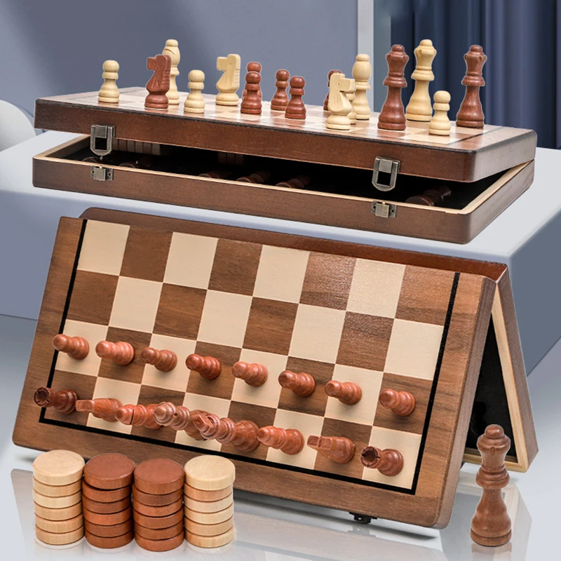 Games Compendium - Chess & Backgammon, Luxury Home Accessories & Gifts