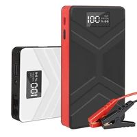 All In One 8000 MAH Jump Starter Power Bank 800 A Peak Car Jump Starter With Air Compressor & Light For Truck Use