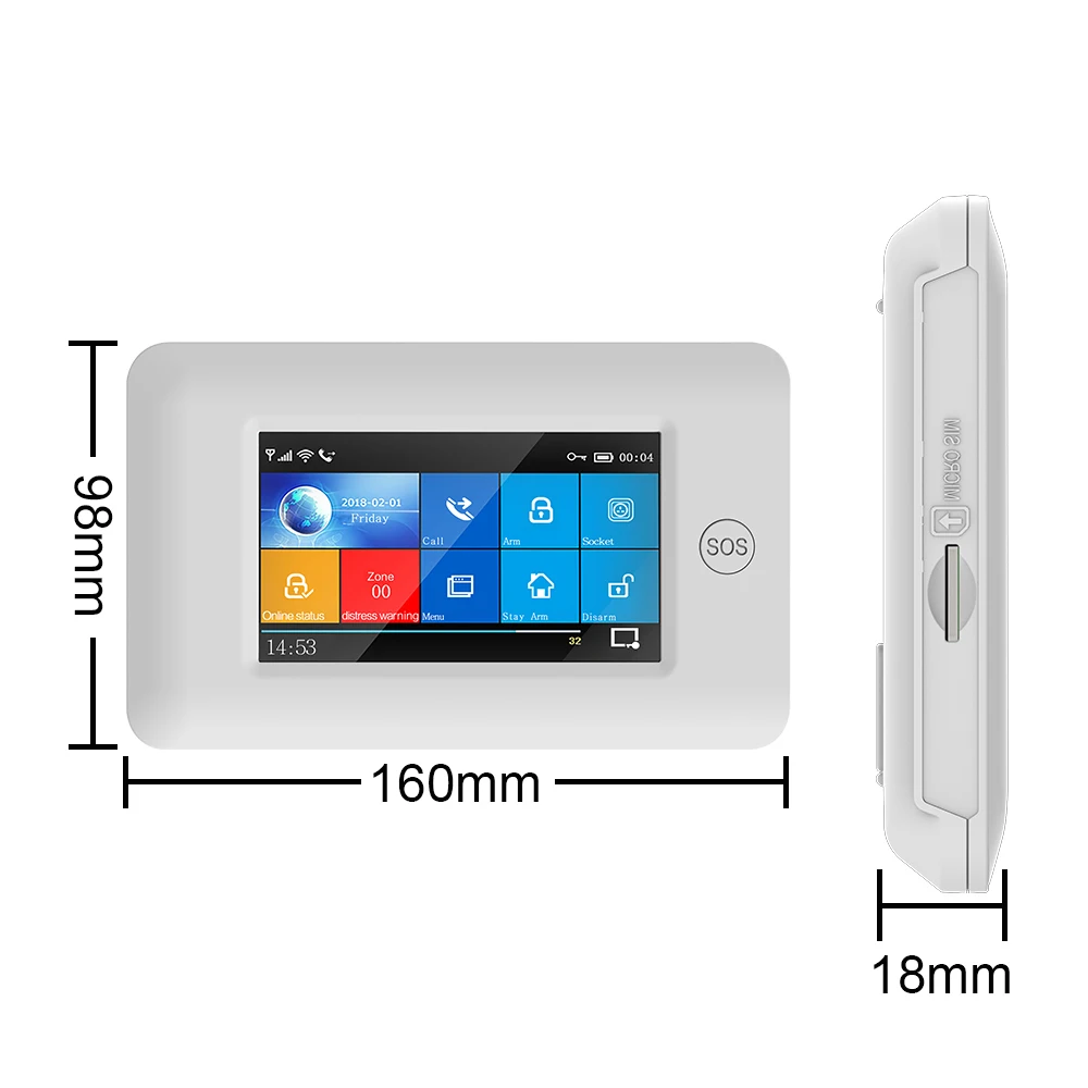 fio, GSM, ladrão, sensor de movimento de