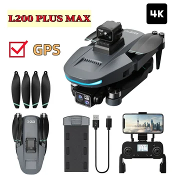 Drone LYZRC L200 PLUS MAX con Evitamento Ostacoli Laser Intelligente, Gimbal a 3 Assi, Fotocamera 4K HD, Quadricottero RC Brushless