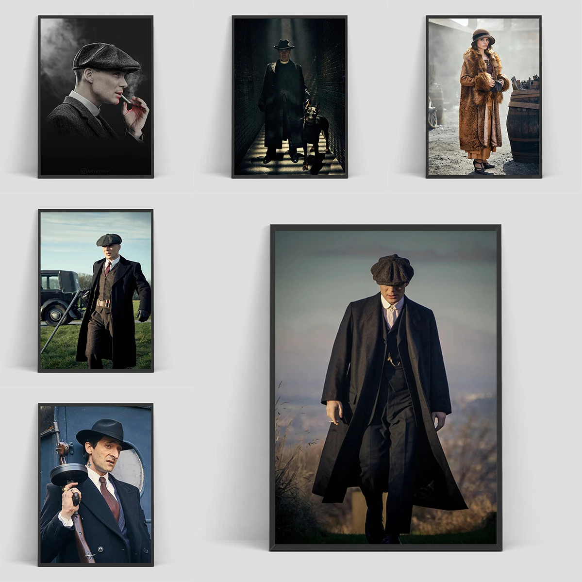 P-Peaky B-Blinders TV Play Poster Home Decorations Office Decoration Posters for Wall Decororation Room Decor Art Print Pictures