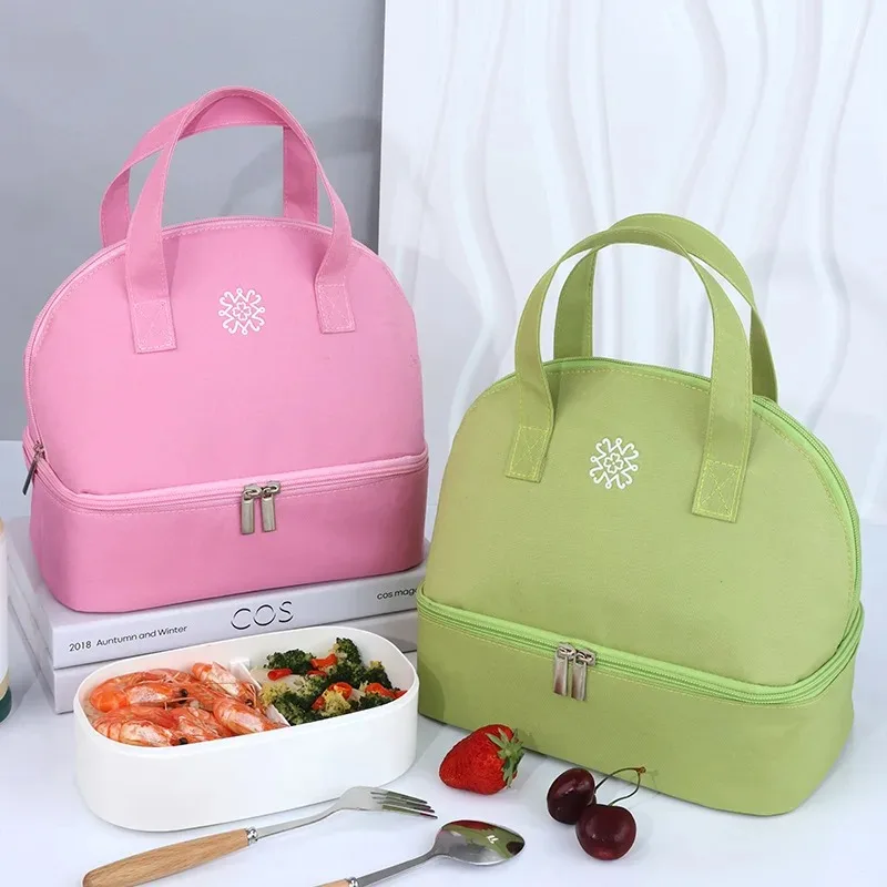 Multifunktionale Doppelschichtige Isoliertasche, Tragbare Lunchbox für Outdoor, Thermische Muttermilch-Aufbewahrungstasche Perfektes Geschenk für Sie – Detail 8