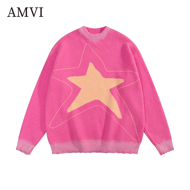 

Women Sweatshirt Autumn Sweater Casual Loose Sweatshirts Fashion Top American Retro Pullover Warm Tops Hundred Matching Jumper