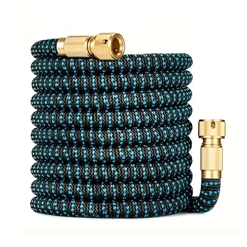 Retractable Garden Hose Expanding in Use
