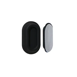 Magnetic Wall - Mounted Remote Holder - Self - Adhesive Storage Solution - S (Black 1pc)