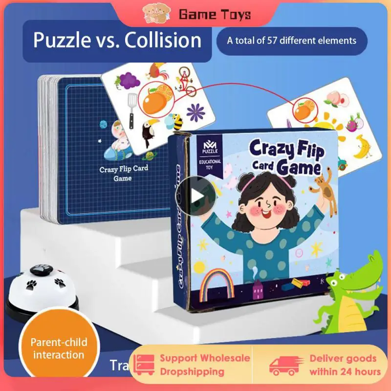 

Больше игровых карт раннего развития, дизайн закругленных углов, Разблокируйте свое мышление во всех аспектах, карты-головоломки для мультиплеера