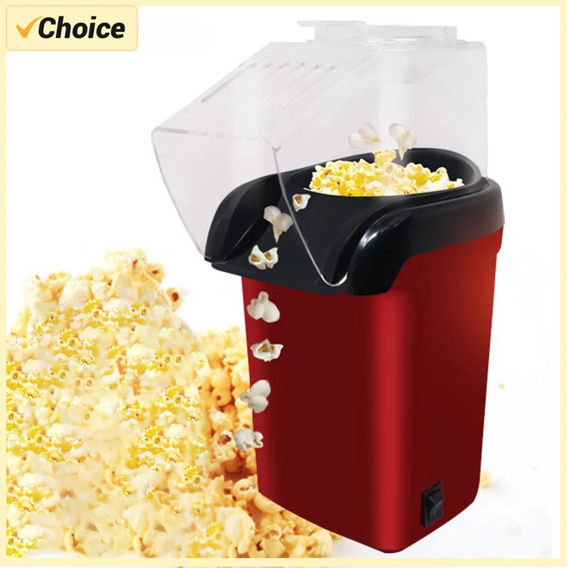 Popcorn Makers Mini Popcorn Machine Electric Household Appliance Machine Fully Automatic For Home Kitchen