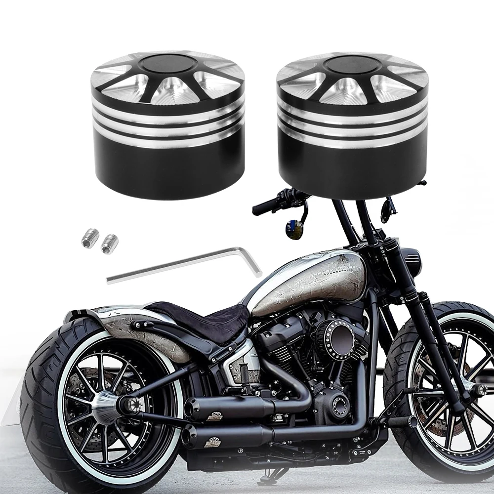 MotorcycleAdjustableFrontAxleNutBoltCoverCapAccessoriesfor