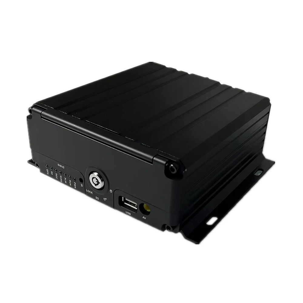 H.265 스마트 NVR 4채널 MDVR 4G GPS 와이파이 옵션 차량 버스 트럭 MNVR