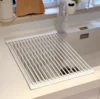 Silicone Roll-Up Dish Drying Rack 6