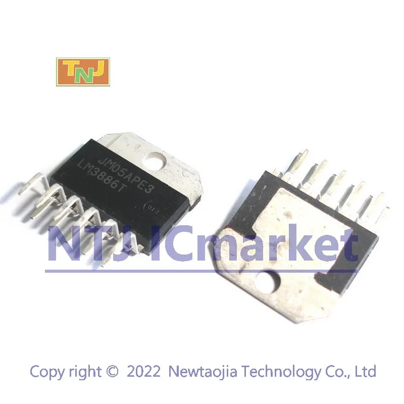 2 шт. аудио усилитель мощности LM3886T ZIP-11 LM3886 68 Вт IC чип | Электронные компоненты и