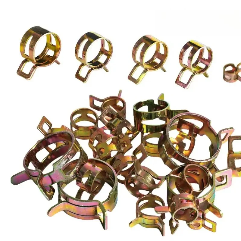 5mm 6mm 7mm 8mm 9mm Spring Clip Fuel Water Line Hose Pipe Air Tube Clamps Fastener