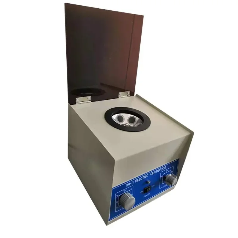 80-1 Low Speed Tabletop Blood PRP PRF Centrifuge Machine for Laboratory Clinical Medical Centrifuga 4000rpm with 6x20ml Rotor