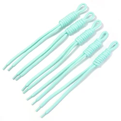 Set of 5 Colorful Nylon Woven Rope Straps for Jewelry and Keychain Accessories (Mint green)