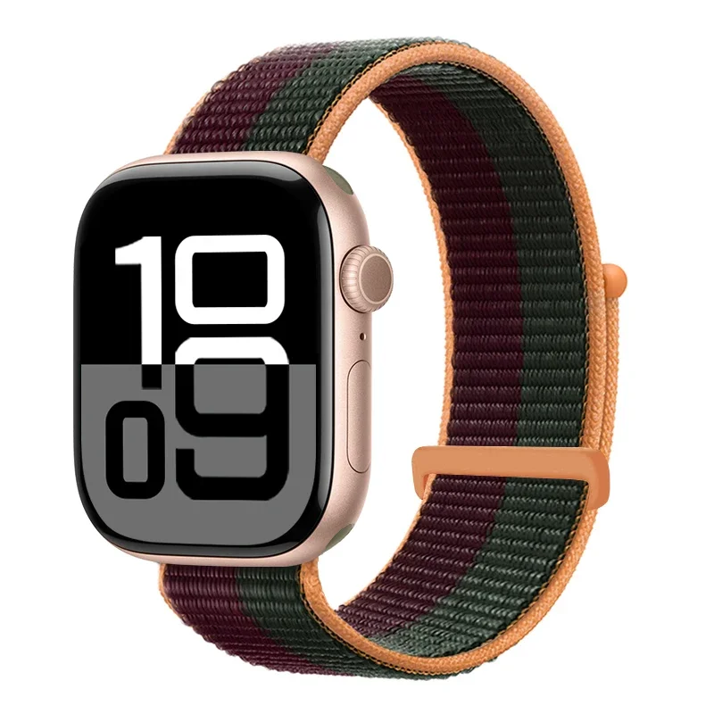 Nylon Loop Smart Watch Band Strap - Adjustable and Stylish Bracelet