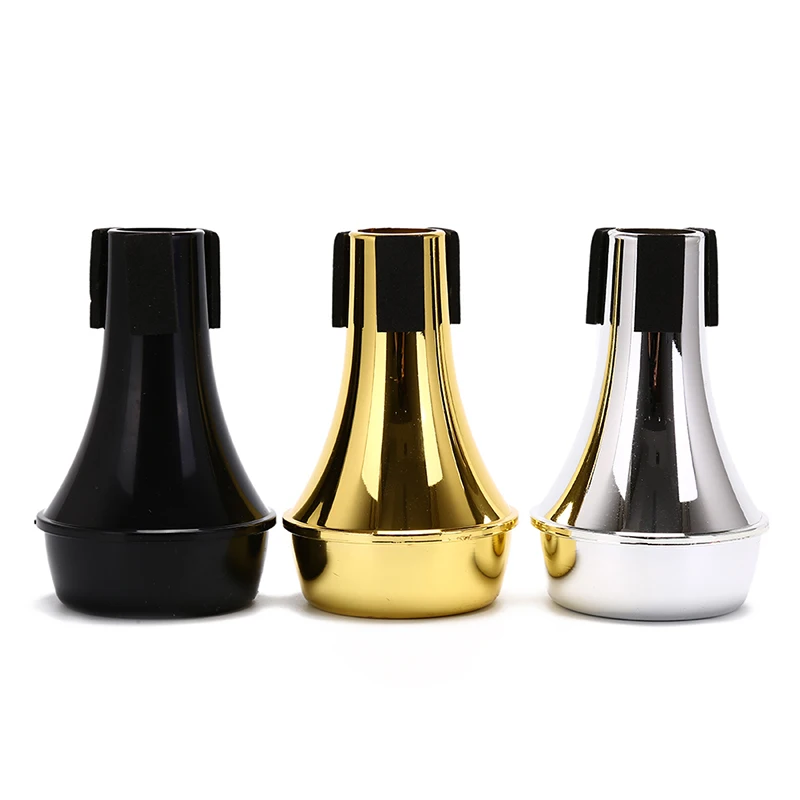 1PC Plastic Light Weight Practice Trumpet Straight Mute Silencer for Instrument wind instrument trainer