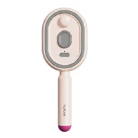 Wet Electrics Hairbrush with Water Spray Rechargeable Steams Hair Straightener USB-C Charging for Both Long & Short Hairs 3