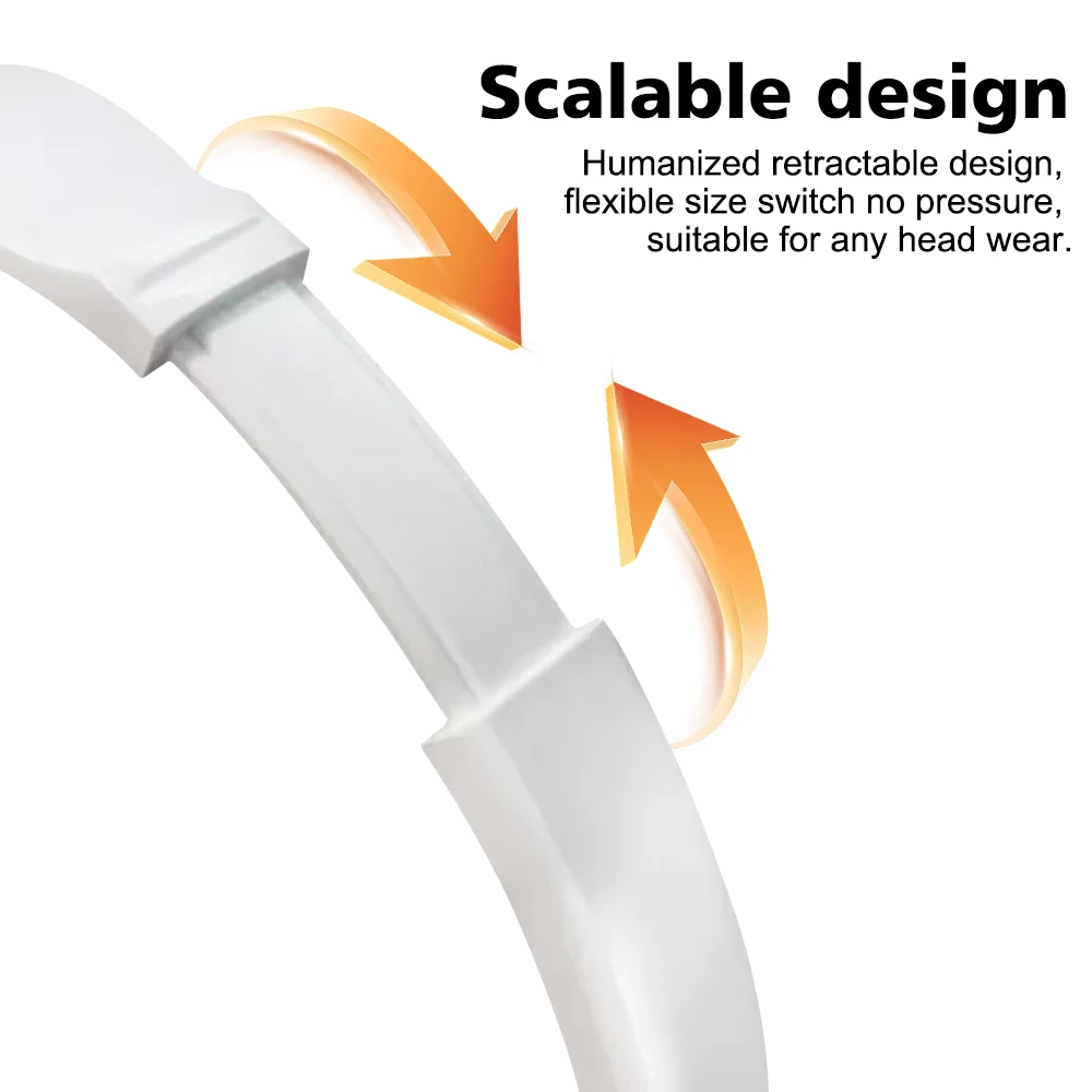 3.5mm/Type-C Wired Headphones Noise Cancelling Business Over Ear Headset Flexible Adjustable Stereo Earphones for PC MP3 Mobile 6