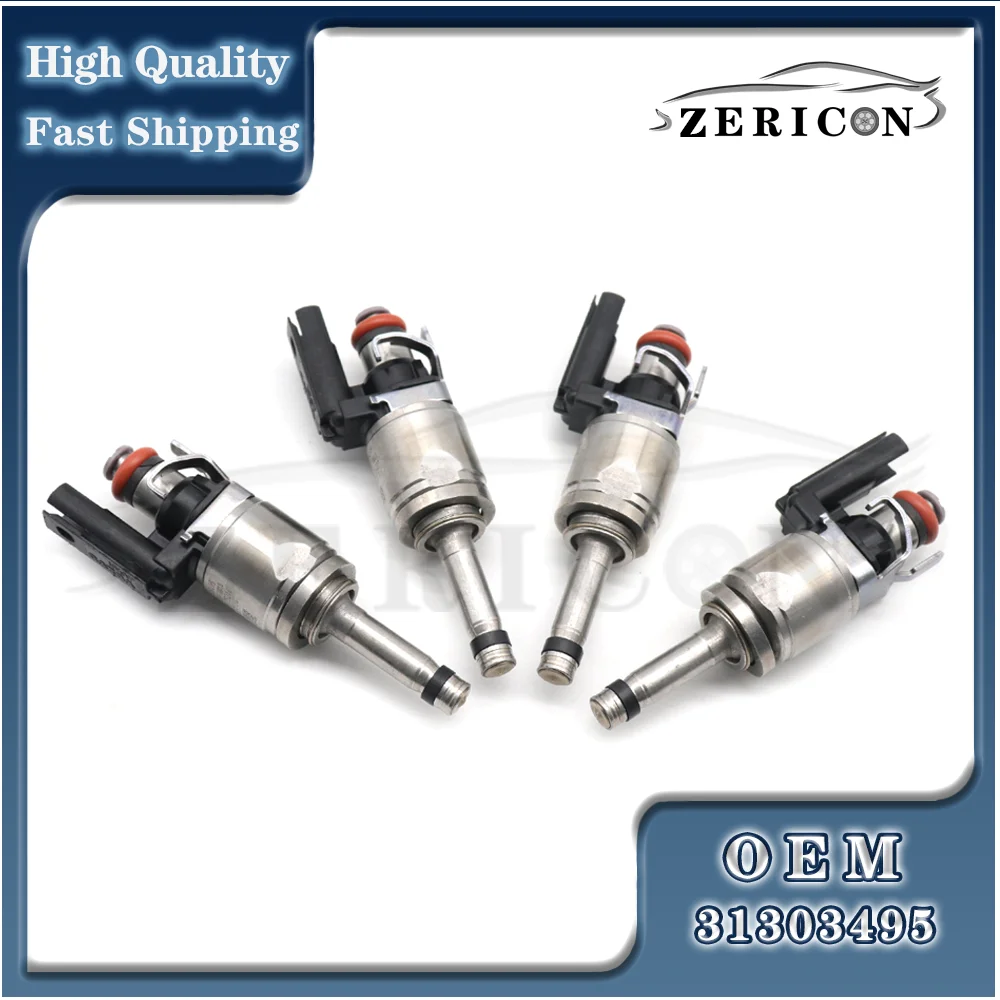 4pcs 31303495 31336653 High Quality Fuel Injectors Nozzle for Volvo S60