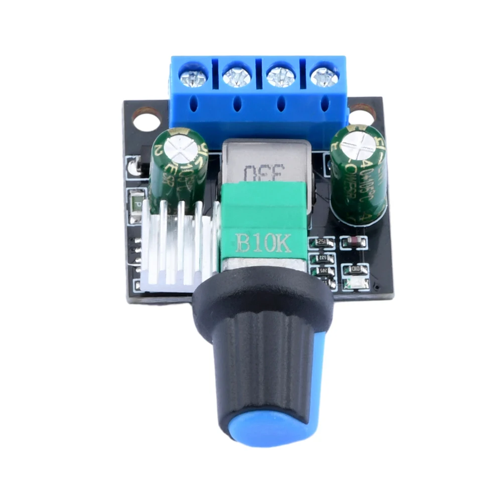 5V 12V 10A Voltage Regulator PWM DC Motor Speed Controller Governor Stepless Speed Regulator LED Dimmer Controller Power Supply