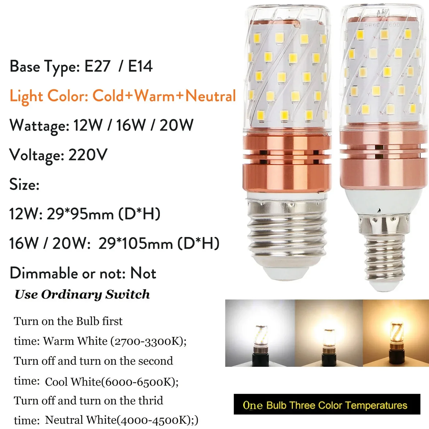 슈퍼 브라이트 LED 전구 E27 E14 옥수수 조명 램프, 2835 SMD 램프, 홈 데코, 할로겐 조명 교체, 흰색, 12W, 16W, 20W, 110V, 220V