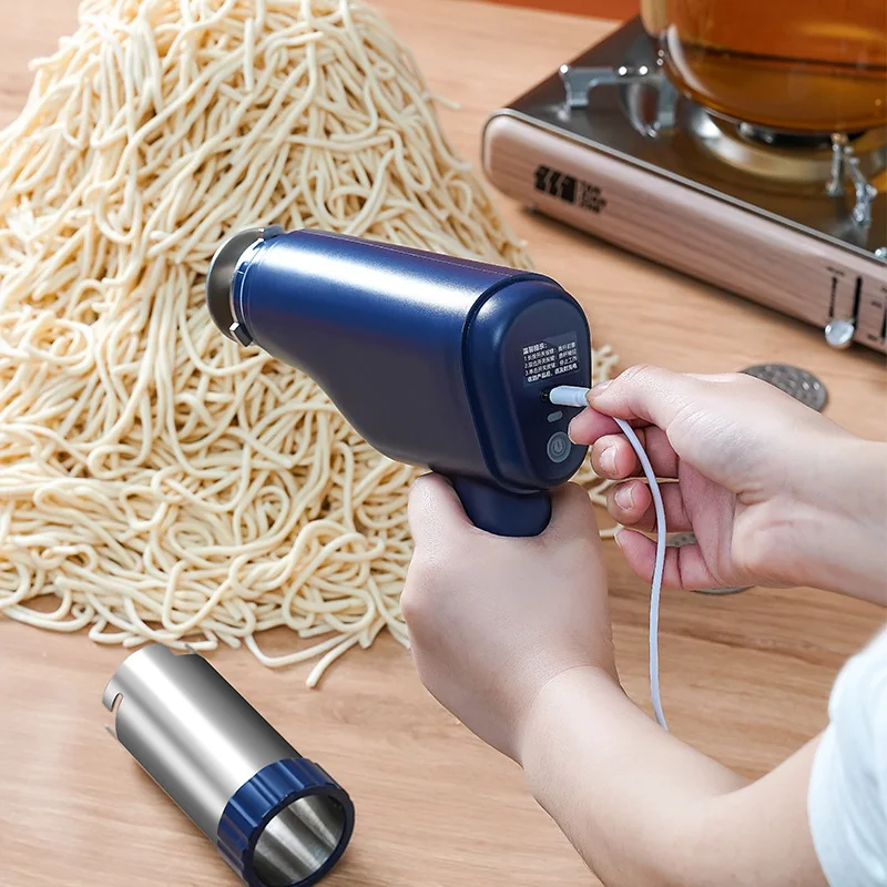 Portable Electric Fresh Pasta Making Machine For Rolling Dough Automatic Noodle Press Maker USB Cutter Kitchen Aid Appliances