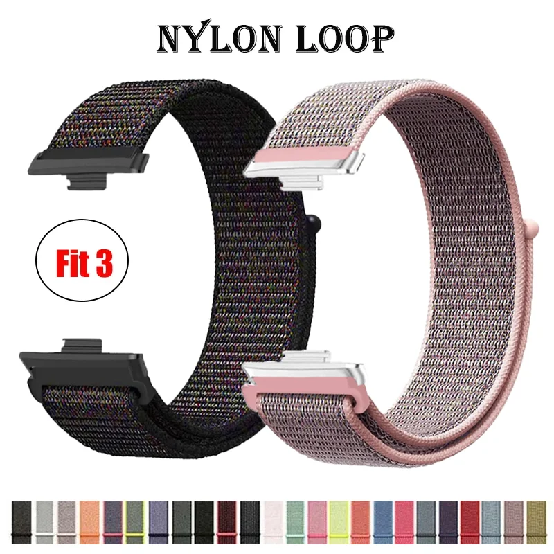 Breathable Nylon Loop Strap - Sport Replacement Bracelet Wristband