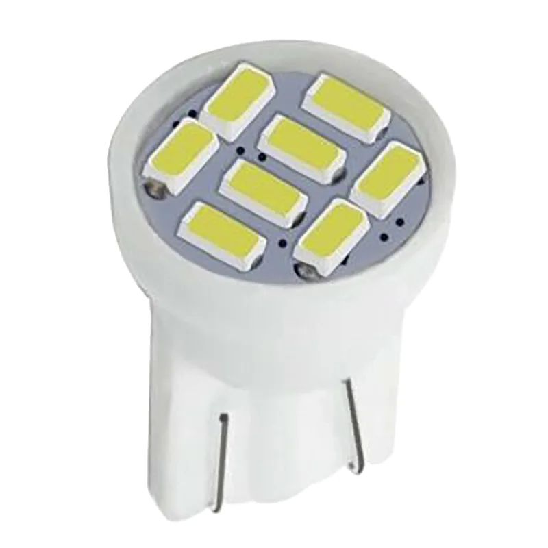   LED ׸ , T10 8SMD, W5W, 194, 158, 168, 2825, 6000K, 50 