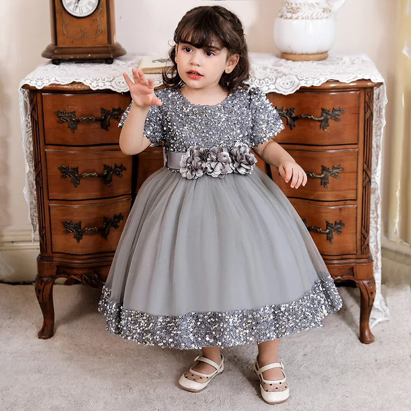 First Birthday Baby Girls PartyWear Dresses For 1 to 9 Year