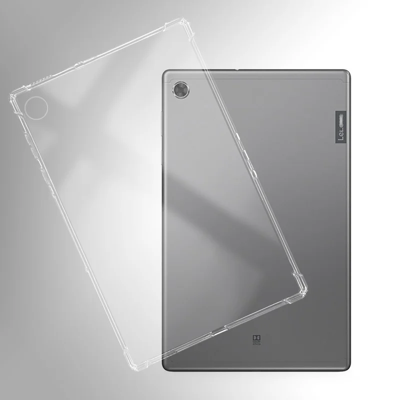 Transparent TPU Silicone Tablet Case - 10-inch Size