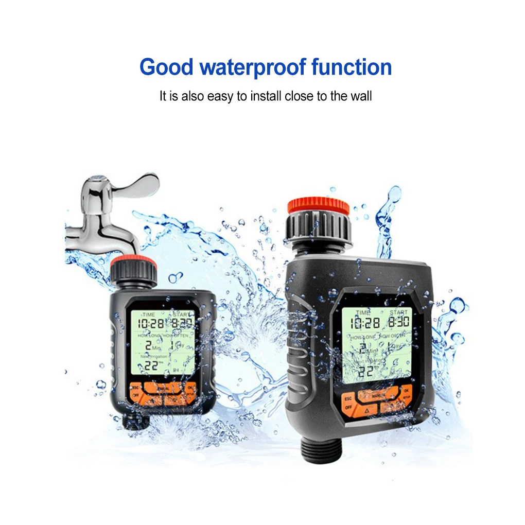 

Faucet Water Timer Timing Garden Plant Lawn Outdoor Irrigation Controller Removable Battery Operated Flower Watering Filter